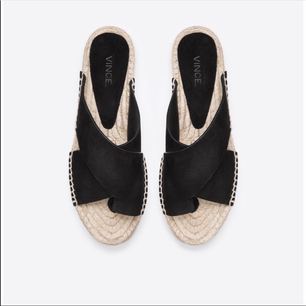 {VINCE} Suede Espadrilles